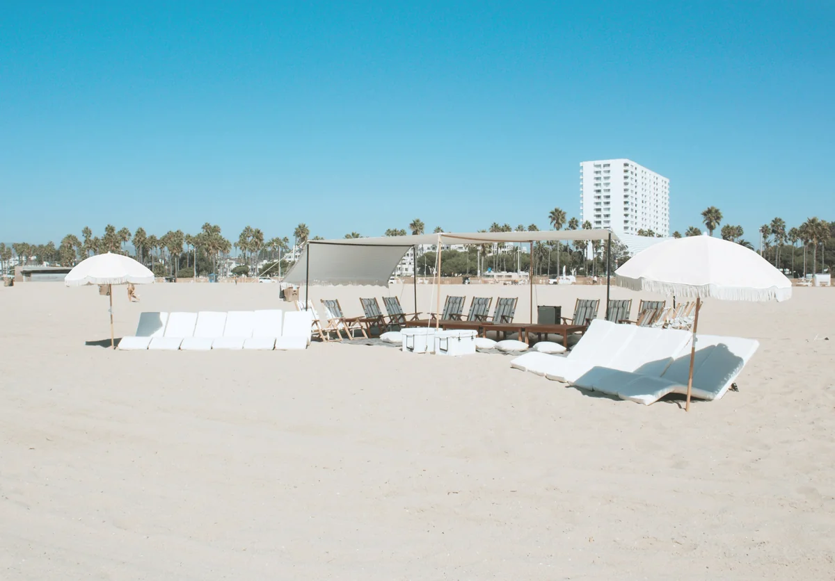 The Beach Club &mdash; lavish private cabana for forty